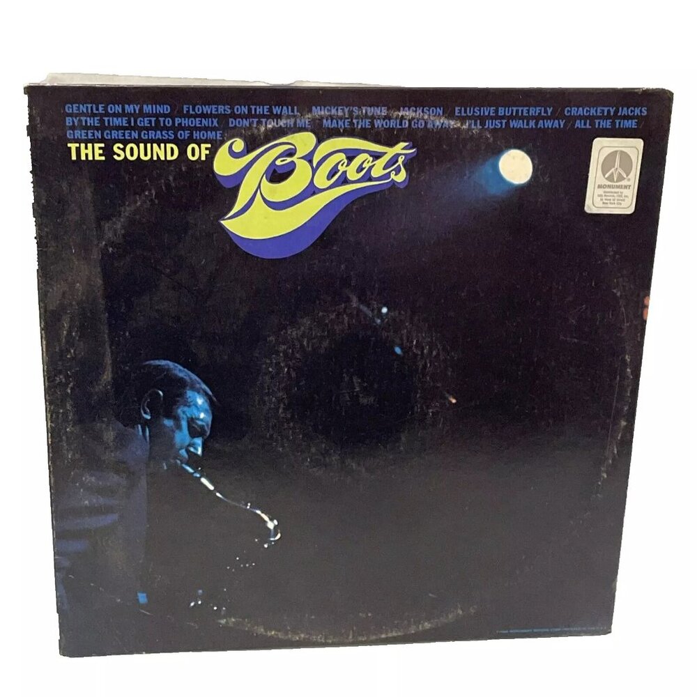 Boots Randolph The Sound Of Boots (Vinyl, 1968) Monument SLP 18099 Good LP